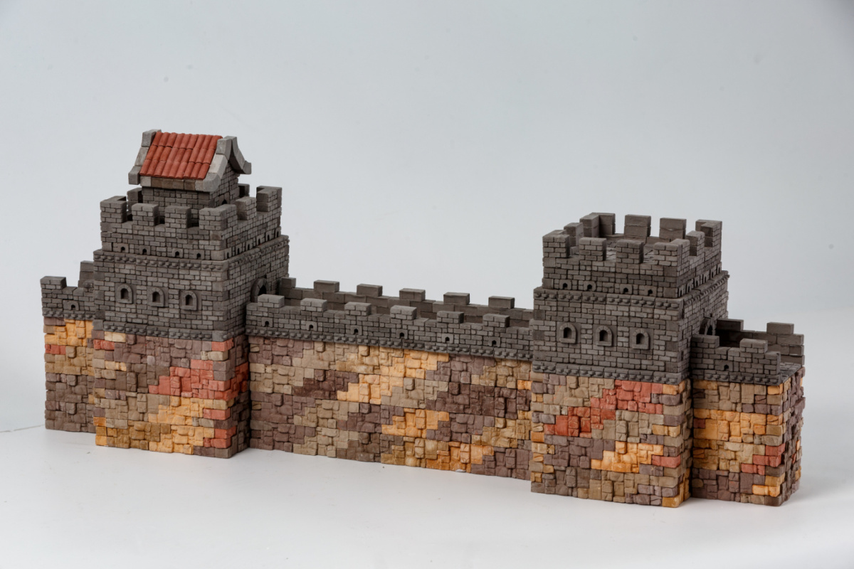Zestaw Klocki z cegły mini brick Wielki Mur Chiński Zestaw Klocki z cegły mini brick Wielki Mur Chiński