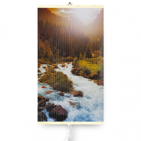 Wall Mounted Infrared TRIO MOUNTAIN RIVER Heater Heating Panel Wall Mounted Infrared TRIO MOUNTAIN RIVER Heater Heating Panel