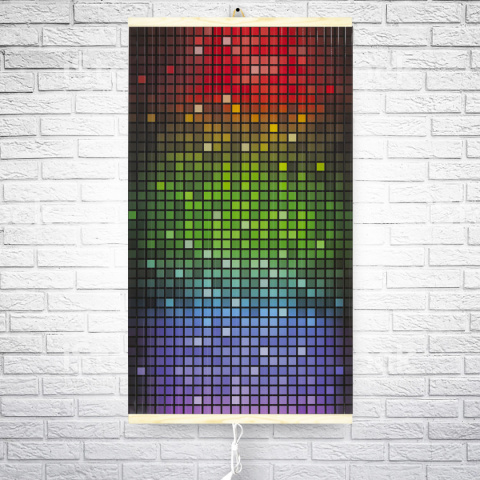 Wall Mounted Infrared TRIO MOSAIC Heater Heating Panel Wall Mounted Infrared TRIO MOSAIC Heater Heating Panel