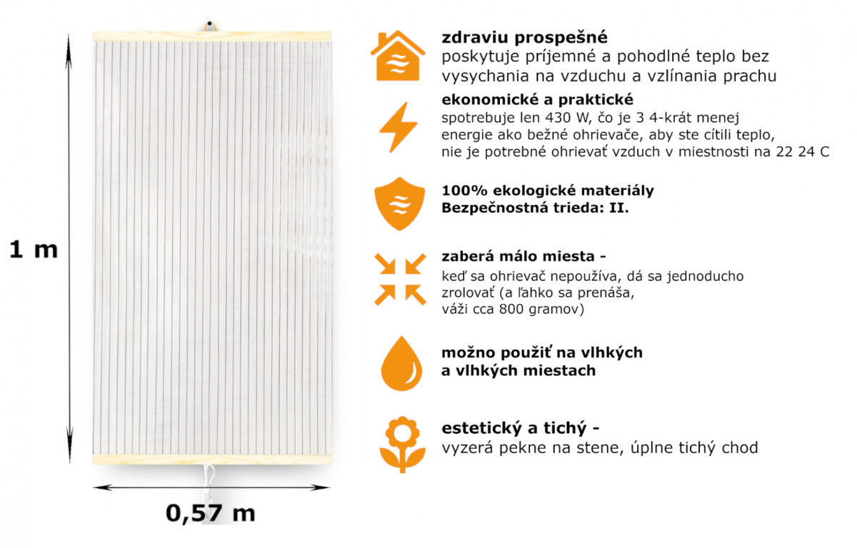 Wall Mounted Infrared TRIO TRANSPARENT Heater Heating Panel Wall Mounted Infrared TRIO TRANSPARENT Heater Heating Panel