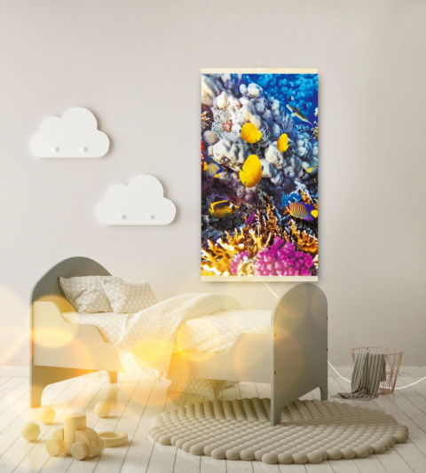 Wall Mounted Infrared TRIO MOUNTAIN RIVER Heater Heating Panel Wall Mounted Infrared TRIO MOUNTAIN RIVER Heater Heating Panel