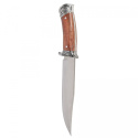Hunting Knife Fixed Blade Ergonomic Handle Wood