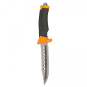 Survival Knife with Sawtooths Plastic Handle