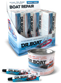 2in1 DR.BOAT adhesive 330g + 3 brushes and 2 tapes
