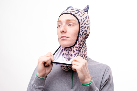 Balaclava Mask LEOPARD Microfleece Balaclava Mask LEOPARD Microfleece