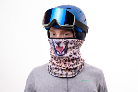 Balaclava Mask LEOPARD Microfleece Balaclava Mask LEOPARD Microfleece