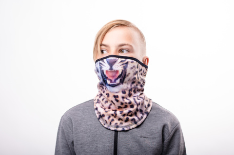 Balaclava Mask LEOPARD Microfleece Balaclava Mask LEOPARD Microfleece