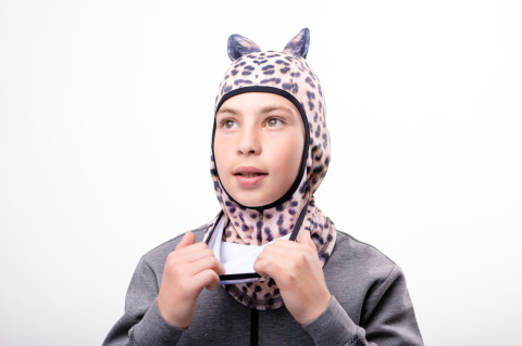 Balaclava Mask LEOPARD Microfleece Balaclava Mask LEOPARD Microfleece