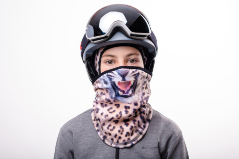 Balaclava Mask LEOPARD Microfleece Balaclava Mask LEOPARD Microfleece