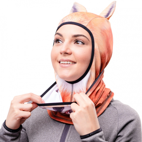 Balaclava Mask FOX Microfleece Balaclava Mask FOX Microfleece