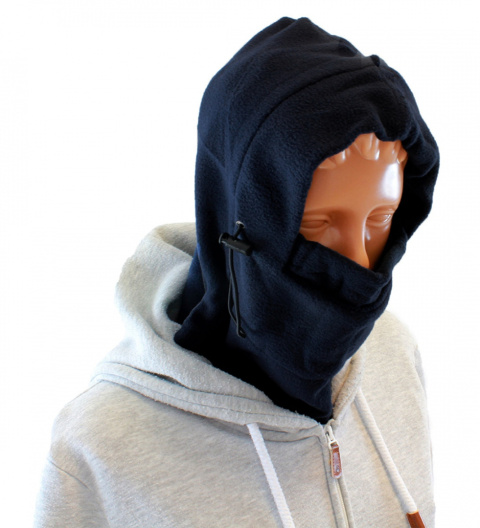 Balaclava Mask Thermoactive Chimney Sweatshirt 3-in-1 Navy Blue Balaclava Mask Thermoactive Chimney Sweatshirt 3-in-1 Navy Blue