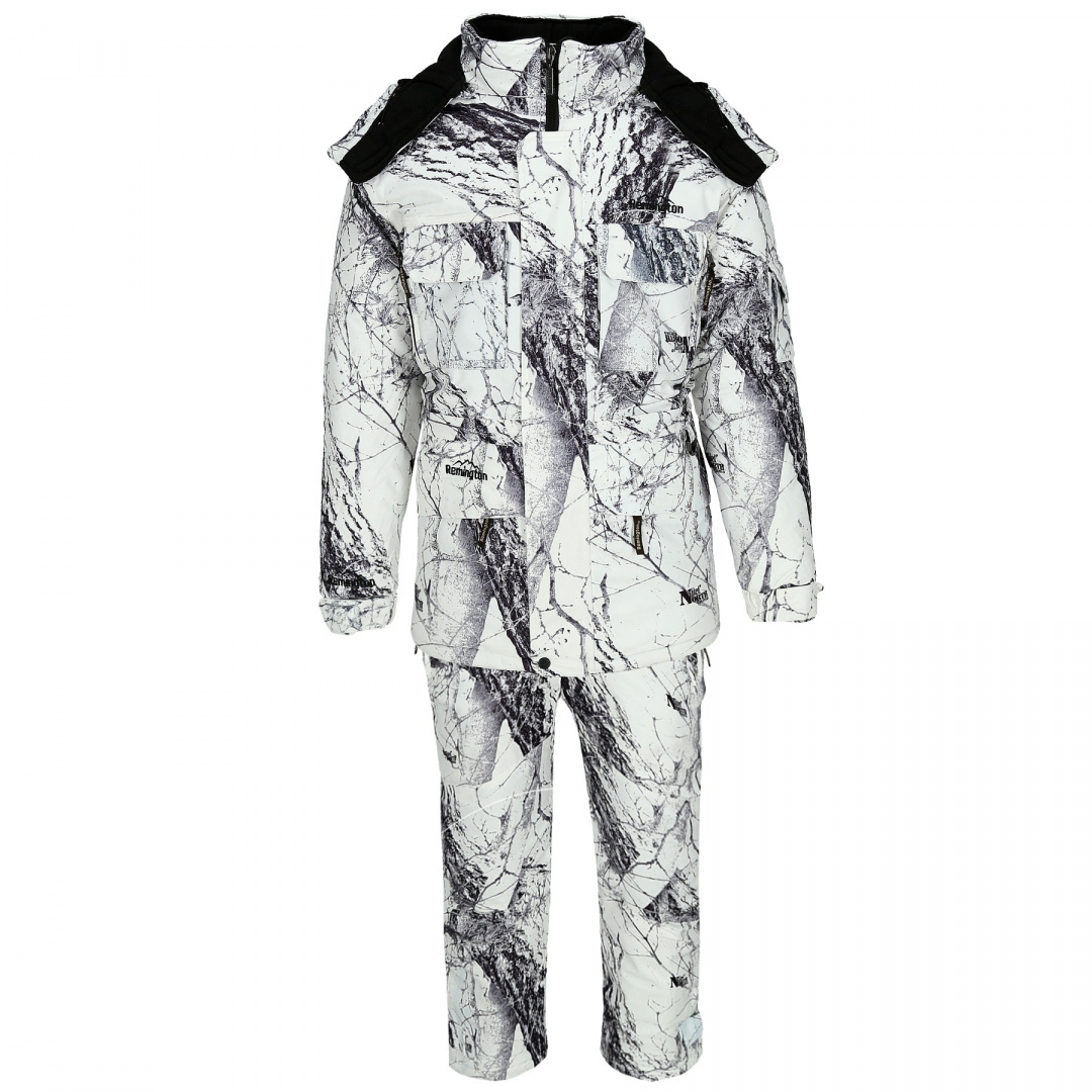 Winter Set Remington Pro Hunting Club WHITE jacket + dungarees to -25°C Winter Set Remington Pro Hunting Club WHITE jacket + dungarees to -25°C