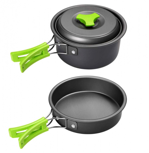 Travel Cookware Kettle Set 10 Elements Travel Cookware Kettle Set 10 Elements