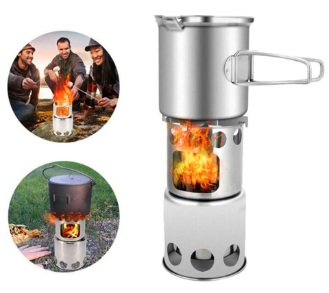 Portable Tourist Wood Burning Camping Stove Portable Tourist Wood Burning Camping Stove