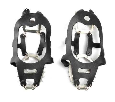 Anti-Slip Spike Boot Crampons R.39-46 Black Flexible Anti-Slip Spike Boot Crampons R.39-46 Black Flexible