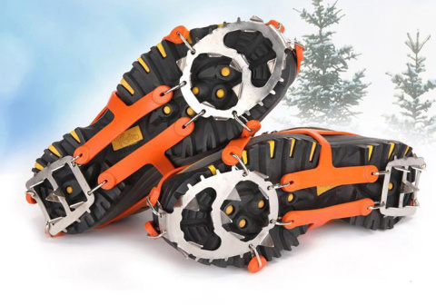 Anti-Slip Spike Boot Crampons R.39-46 Flexible Anti-Slip Spike Boot Crampons R.39-46 Flexible
