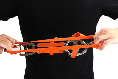 Anti-Slip Spike Boot Crampons R.39-46 Flexible Anti-Slip Spike Boot Crampons R.39-46 Flexible