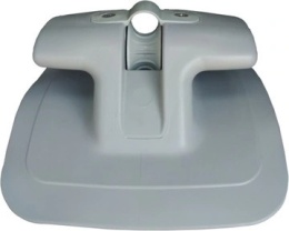 Rolka kotwiczna duża dla pontonu lodzi RIB knaga Szara