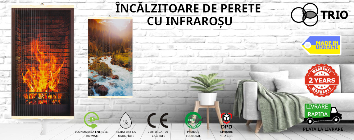 Încălzitoare De Perete Cu Infraroșu
